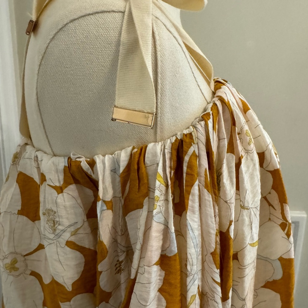 Floral Off-the-shoulder MON RENN Top - Picture 9 of 12